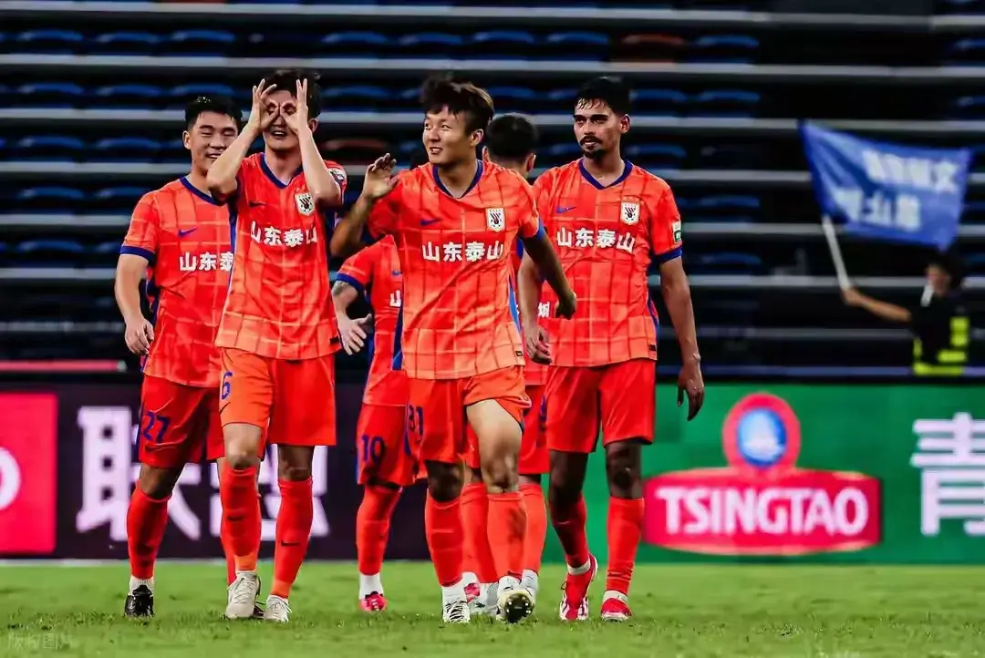 而山东泰山, 目前巩固了, 北京国安的